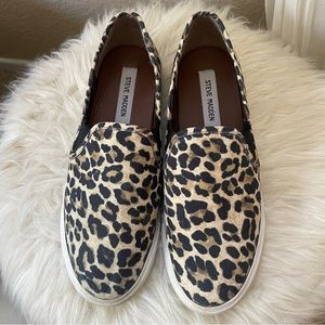 Steve Madden Cheetah Slip On Sneakers